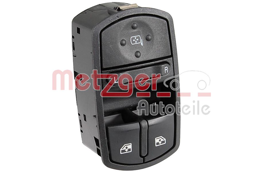 Spínač elektrického otvárania okien METZGER